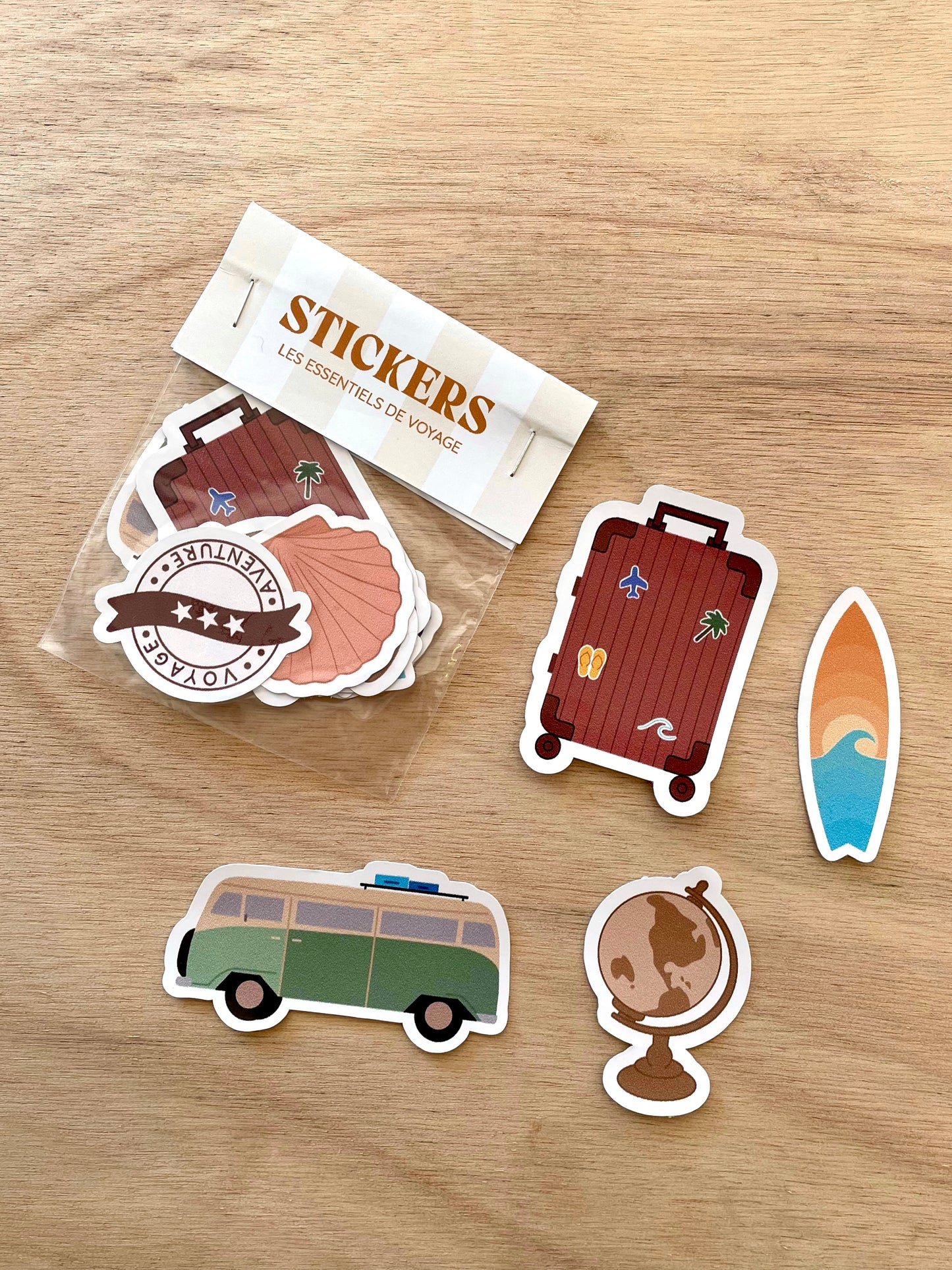 - Stickers - Essentiels de voyage
