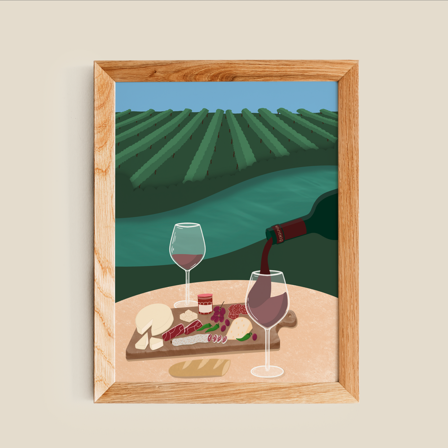 Voyage gourmand - Bordelais Carte