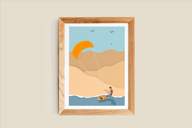 Au grand air - Kitesurf Carte