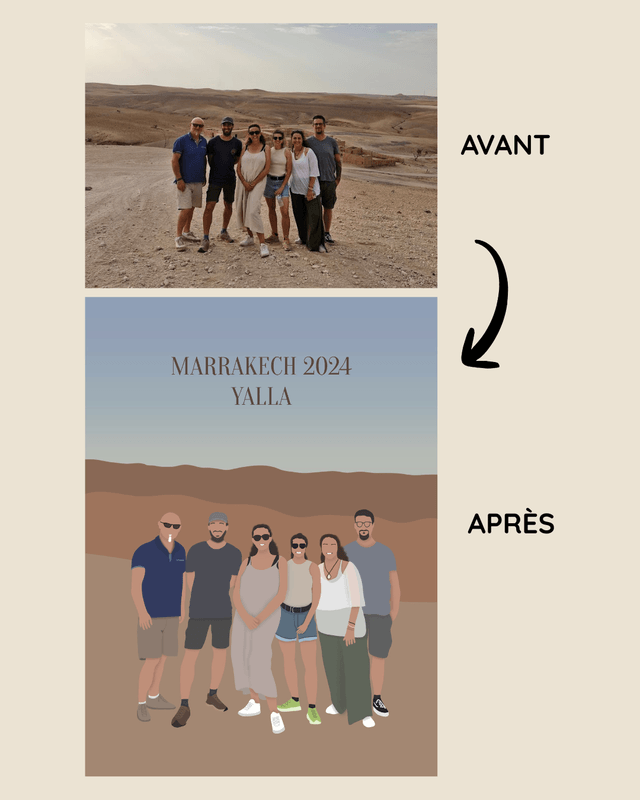 Affiche personnalisée