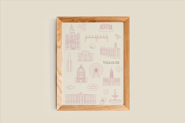 Balade en ville - Toulouse Carte