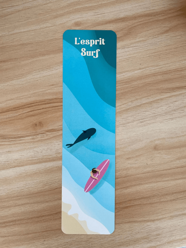 Au grand air - Surf Marque-page