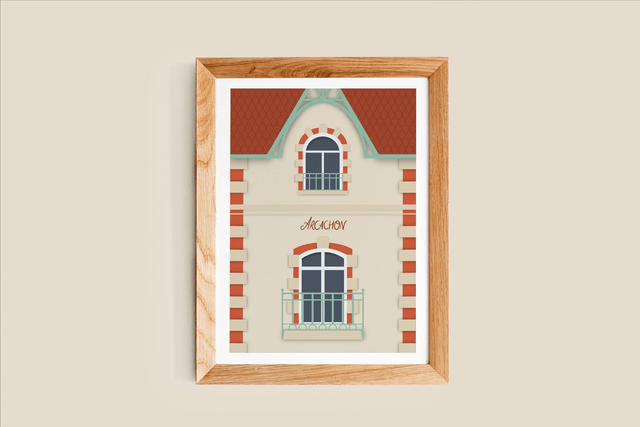 Porte-bonheur - Arcachon Affiche