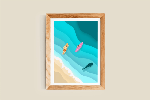 Au grand air - Surf Carte