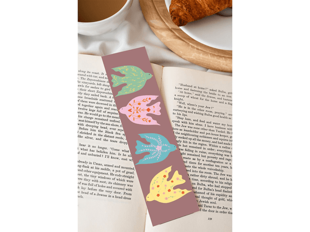Dose de couleur - Oiseaux Marque-page