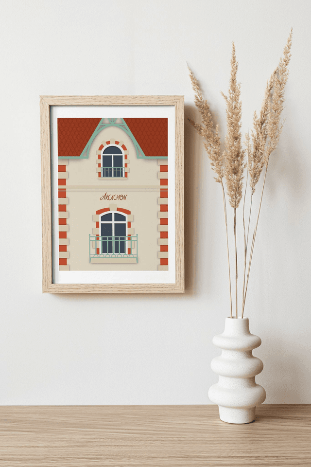 Porte-bonheur - Arcachon Affiche