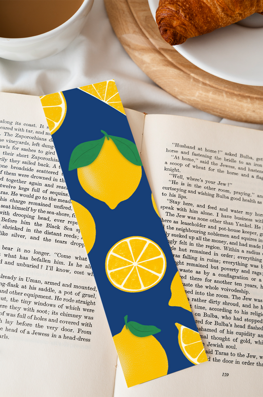 Dose de couleur - Citrons Marque-page